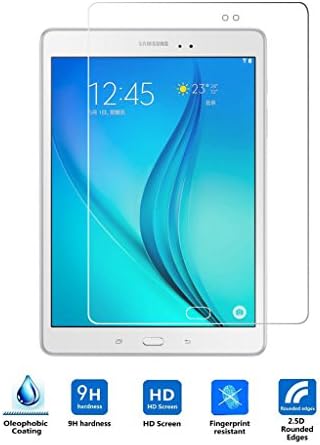 Samsung Galaxy Tab A 9.7 T550 Tempered Glass Screen Protector, Vistore Ultra-thin Shatterproof Anti-Scratch HD Clear Ballistic Glass Screen Protector