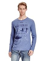 Broadway NYC Camiseta Manga Larga Brice (Azul Oscuro)