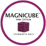 MagnicubeMagnetBallsPinkEdition216PieceMagneticPuzzle(TinGiftSet)