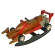 Handmade Race Car Design Decorative Rocking Horse