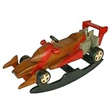 Handmade Race Car Design Decorative Rocking Horse