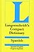 Book Langenscheidt's Compact Dictionary: Spanish/English English/Spanish