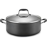 Anolon Advanced Hard Anodized Nonstick 7-1/2-Quart Covered Wide Stockpot with out Steamer Insert