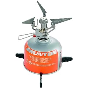 Brunton Raptor Foldable Canister Stove by