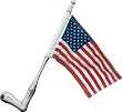Kuryakyn Flag, Pole and Holder for Luggage Racks 4215