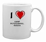 I Love Saint Petersburg, Russia Mug