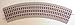 Lionel FasTrack O36 Curve Track