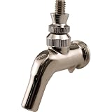 525SS, Perlick Forward Seal, Stainless Steel Beer Faucet