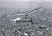 Gyrocopter In Sky, Philadelphia, PA 12X18 Art Paper with Gold Frame