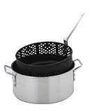 Eastman Outdoors 10.5-Quart Non-Stick Pot with Basket
