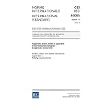 IEC 60065 Ed. 7.1 b:2005, Audio, video and similar electronic apparatus - Safety requirements