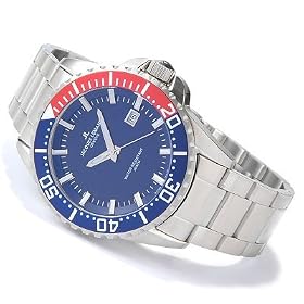 Jacques Lemans Men's Geneve Tempora Stainless Steel Diver Watch