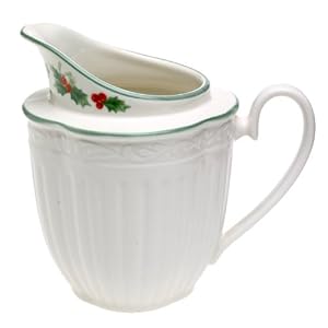 Mikasa Italian Holiday Whiteware Creamer