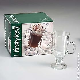 Libbey Glass #89444 4PC Coffee Mug Set by LIBBEY GLASS