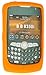 Blackberry Curve 8350i Orange Silicone Skin Case