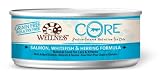 Wellness CORE Salmon, Whitefish and Herring Recipe Cat Food (Pack of 24, 5.5-Ounce Cans)