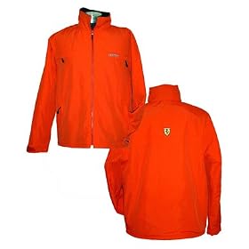 Ferrari Red Fleece Lined Jacket by Men's Fleece Lined Jackets