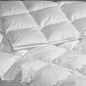 260 TC California/ Cal - Oversized/ Super King 110x100" White Goose Down Comforter: Summer Fill