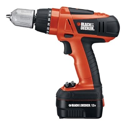 Black & Decker HPD12K-2 12-Volt Ni-Cad 3/8-Inch Cordless Drill/Driver Kit