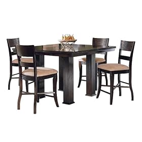 Abby Pub 5-pc. Dining Set - Espresso 