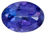MIN .60CT 7X5MM OVAL TANZANITE