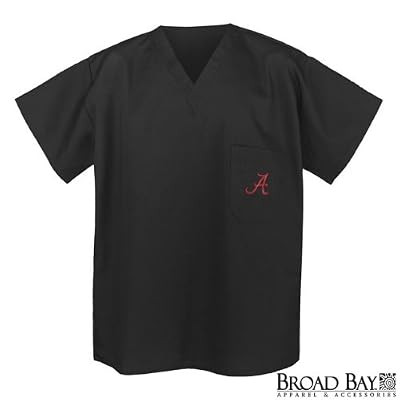 University of Alabama Scrubs Tops Shirts Alabama Crimson Tide For HIM or HER -Officially Licensed NCAA College Logo Apparel SEARCH BROAD BAY SCRUB FOR OTHER College Logo Apparel Unique GIFT Ideas