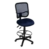 OFM, Inc. ComfySeat Mesh-Back Posture Drafting Stool w/out Arm Rests