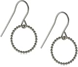 Eat Pray Love By Dogeared Karma Recycled Sterling Silver Karma Hoop Drop Earring