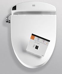 Toto Washlet E200 Elongated Front SW844 Toilet Seat - #12 Sedona Beige
