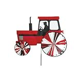 Premier Designs Modern Tractor Red Spinner