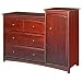 Stork Craft Beatrice Combo Tower Chest in Cherry