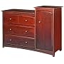 Stork Craft Beatrice Combo Tower Chest in Cherry