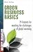 Books : Green Business Basics: 24 Lessons for Meeting the Challenges of Global Warming (Mighty Manager)