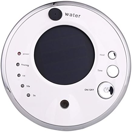 Car Air Purifier Solar Anion Humidifier Air Ionizer Air Cleaner Car Air Freshener Ionizer Oxygen Bar and Smoke Eliminator (White)