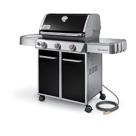 Weber 6611001 Genesis E-310 Natural Gas Grill, Black