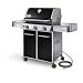 Weber Genesis 6611001 E-310 637-Square-Inch 38,000-BTU Natural-Gas Grill, Black