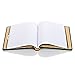 Wilson Jones Corporate Minute Book, Letter Size 8.5 x 11 Inches, 125 Pages/250 Sides, Black (W0395-11)