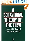 Behavioral Theory of the Firm