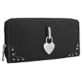 EyeCatchBags - Love Heart Faux Leather Purse