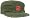 Olive Drab w/Red Peace Sign