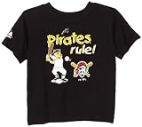 MLB Infant/Toddler Boys Pittsburgh Pirates Game Sweep Tee (Black, 24 Months)