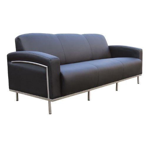 Boss Caressoftplus Sofa with Chrome Frame