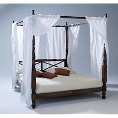 Himmelbett Bombay 180x200 cm Kolonial Sheesham Bett 180 by Wolf M�bel