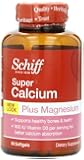 Schiff Calcium Carbonate Plus Magnesium with Vitamin D3 800 IU, Calcium Supplement, 90 Count
