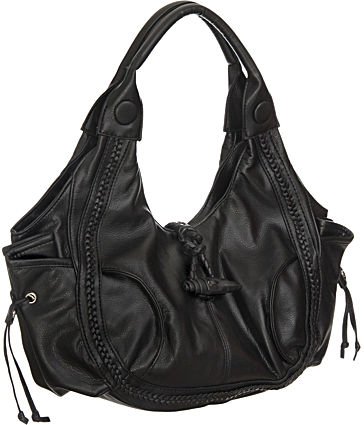 LargeBraid Trimmed Hobo