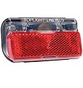 Busch & Müller Beleuchtung Dynamo-Diodenrücklicht Toplight LED Line plus, schwarz