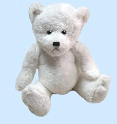 15" White Bear Make Your Own *NO SEW* Stuffed Animal Kit