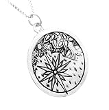 Sidhe Sterling Silver Celtic Birth Charm Pendant for May 17 - June 8