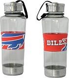 Buffalo Bills Water Bottle: 24oz Polycarb Water Bottle