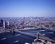 Brooklyn and Manhattan Bridges from the Air Photograph - Beautiful 16"x20" Photographic Print by Carol M. Highsmith